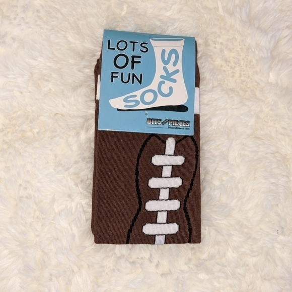 Football Themed Socks NWT - Picture 1 of 2